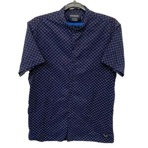 Scotch and Soda My Favorite OxFord Button Down Shirt In Navy Size Medium